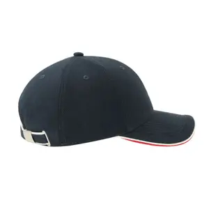 Baseballkasket med 6 paneer Atlantis Headwear Pilot Piping Sandwich-S image-2