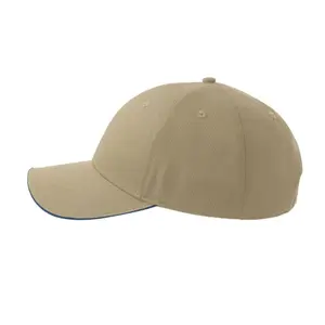 Casquette de baseball 6 pans Atlantis Headwear Sport Sandwich-S image-1