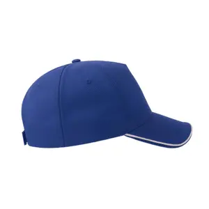 Cappello da baseball a 5 pannelli Atlantis Headwear Recy Piping image-2