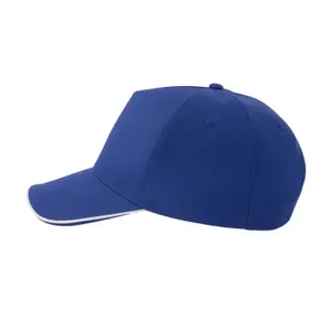 Cappello da baseball a 5 pannelli Atlantis Headwear Recy Piping image-3