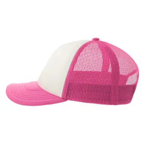 Children's trucker cap Atlantis Headwear Rapper image-4