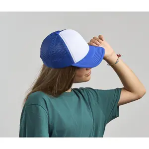 Casquette trucker enfant Atlantis Headwear Rapper image-3