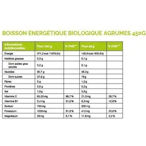 Bio Energydrink Zitrus ATLET Nutrition image-2