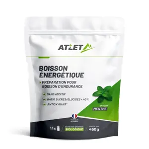 Bebida energética Bio Menta ATLET Nutrition