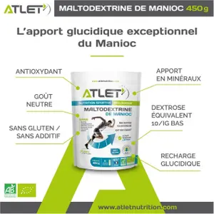 BIO Maniok-Maltodextrin ATLET Nutrition image-1