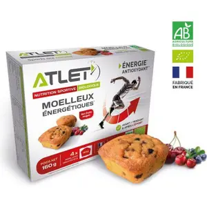 BIO Energiekuchen Rote Früchte x 4 ATLET Nutrition