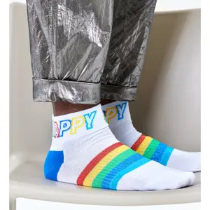 Sokken Happy Socks Rainbow Stripe 1/4 Crew image-3