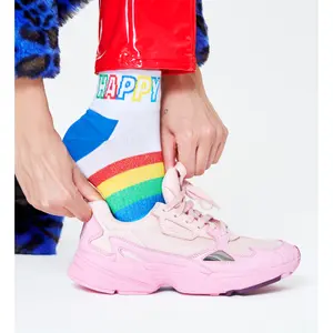Sokken Happy Socks Rainbow Stripe 1/4 Crew image-2