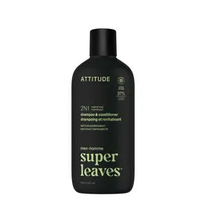 2 in 1 Shampoo Attitude Super Leaves Bergamot & Matcha