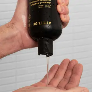 2 in 1 Shampoo Attitude Super Leaves Amber & Citrus image-1