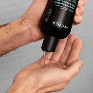 2 in 1 Shampoo Attitude Super Leaves Eucalyptus & Sage image-1