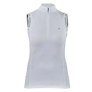 Girls' sleeveless competition polo Aubrion Newbel image-0