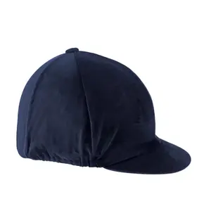 Toque para casco de equitación de terciopelo Aubrion image-0