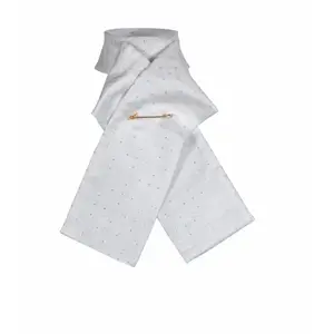 Cravatta da equitazione in broccato Aubrion image-0