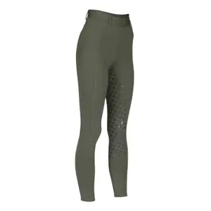Girls' full grip riding leggings Aubrion Albany image-0