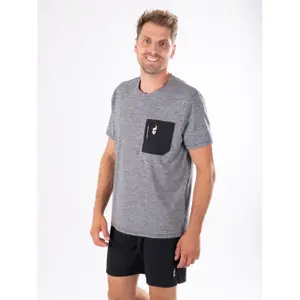 Heathered Knit T-shirt Aulp Braim image-1
