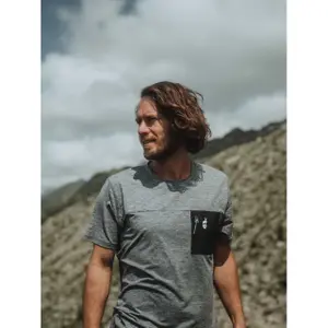 Heathered Knit T-shirt Aulp Braim image-3