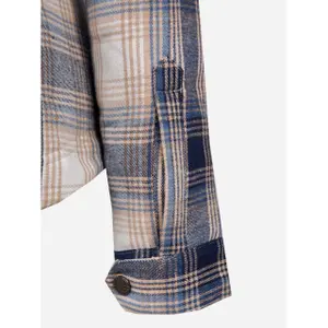 Women's plaid overshirt Aulp Swann image-4