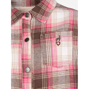 Women's plaid overshirt Aulp Swann image-3