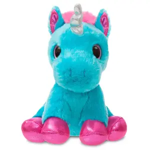 Toalla poncho de algodón Aurora Unicorne image-0