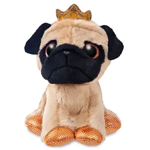 Children's plush toy Aurora Pug Dog image-0