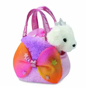 Plys Aurora Fancy Pal Dog Princess Bag toy