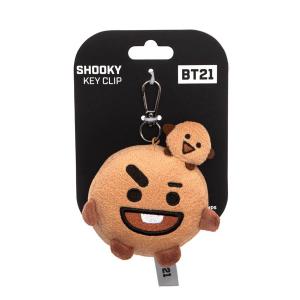 616mus006-child-key-ring-aurora-bt21-shooky-head-beige-black-35x30x26-cm