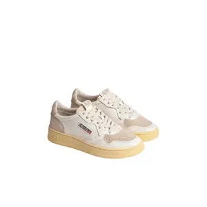 Sneakers aus Wildleder und Leder Damen Autry Medalist SL01 image-1