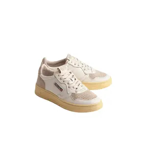 Sneakers aus Wildleder und Leder Damen Autry Medalist SL01 image-4