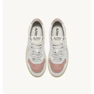 Sneakers aus Wildleder und Leder Damen Autry Medalist SL03 image-3