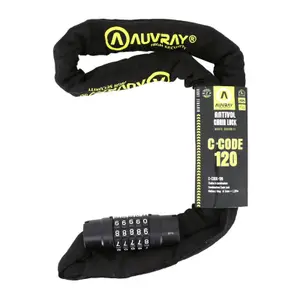 Motorcycle combination chain lock c code Auvray image-1