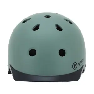 Urban bike helmet with integrated lighting on adjustable knob Auvray image-0