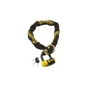 xtremmini-cnh12l12-kettenschloss-auvray-xtrem-sra-lasso-schwarz-gelb-120-cm