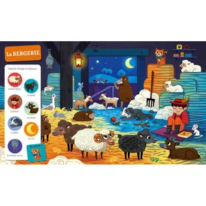 Toddler's search and find book - a la ferme Auzou image-3