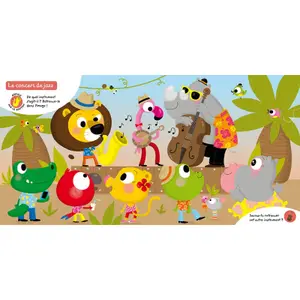 Book mes premiers livres a ecouter - listen and find the instruments Auzou image-0