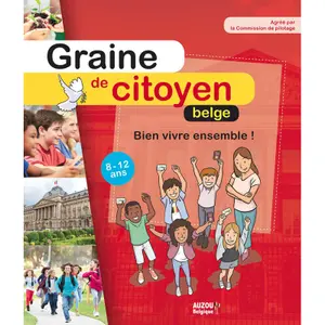 Livre graine de citoyen belge - living well together Auzou image-0