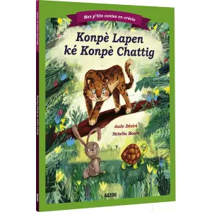 Book compère lapin et chat-tig - Guyanese Creole Auzou image-0