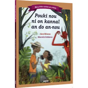 Livre l'origine du canal dans le dos - Guadeloupe Creole Auzou image-0