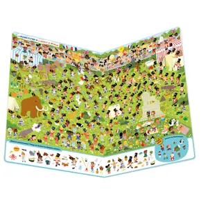 Giant search and find book - en Belgium Auzou image-1