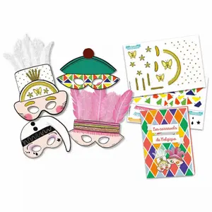 Creative activities my mask bag Auzou Carnavals De Belgium image-1