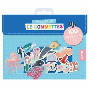 Stickers for my sticker bag Auzou 100 Animaux De La Mer image-0