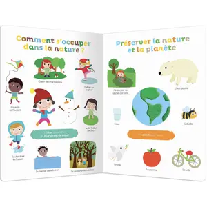 ma nature book to discover and touch unicef Auzou image-0