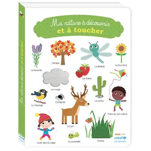 ma nature book to discover and touch unicef Auzou image-1