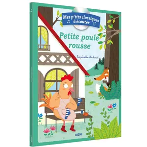 Book les p'tits classiques à écouter - little red hen + cd Auzou image-1