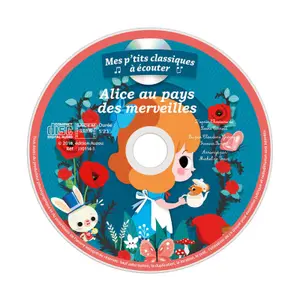 Book les p'tits classiques à écouter - alice au pays des merveilles + cd Auzou image-0