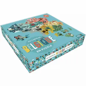 Puzzle my map of belgium Auzou image-0