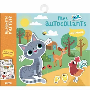 My artist's pouch stickers Auzou Animaux image-2