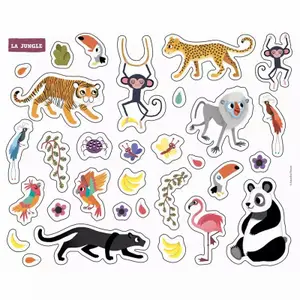 My artist's pouch stickers Auzou Animaux image-1