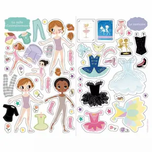 My artist's pouch stickers Auzou Danseuses image-0