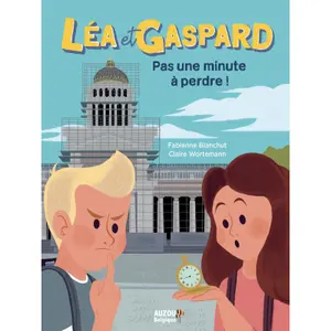 Book les aventures de léa et gaspard - not a minute to lose Auzou image-1